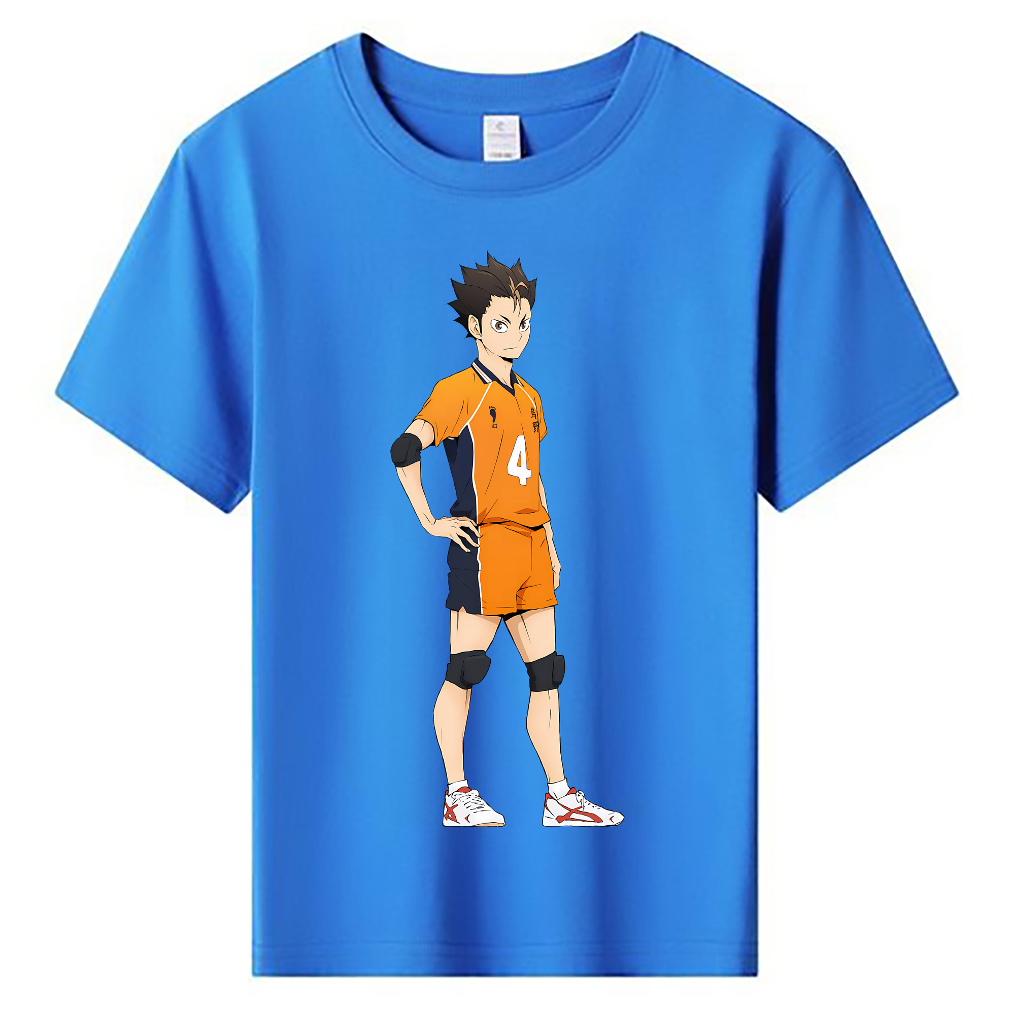 （画像用） ハイキュー!! Haikyu!! 綿100％キッズTシャツ（フロントプリント）